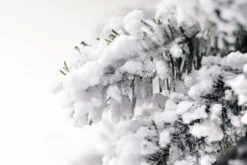 Künstlicher, Schmaler Tannebaum, Beschneit 150 Cm