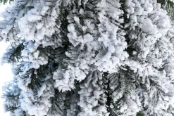 Künstlicher, Schmaler Tannebaum, Beschneit 150 Cm