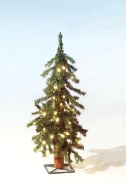 Künstlicher Tannenbaum Alpintanne Mit LED 60 Cm