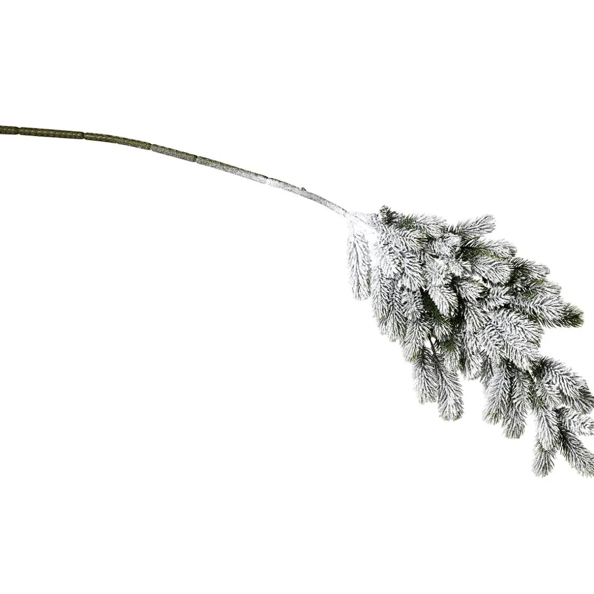 Künstlicher Tannenzweig Beschneit, 110 Cm Lang