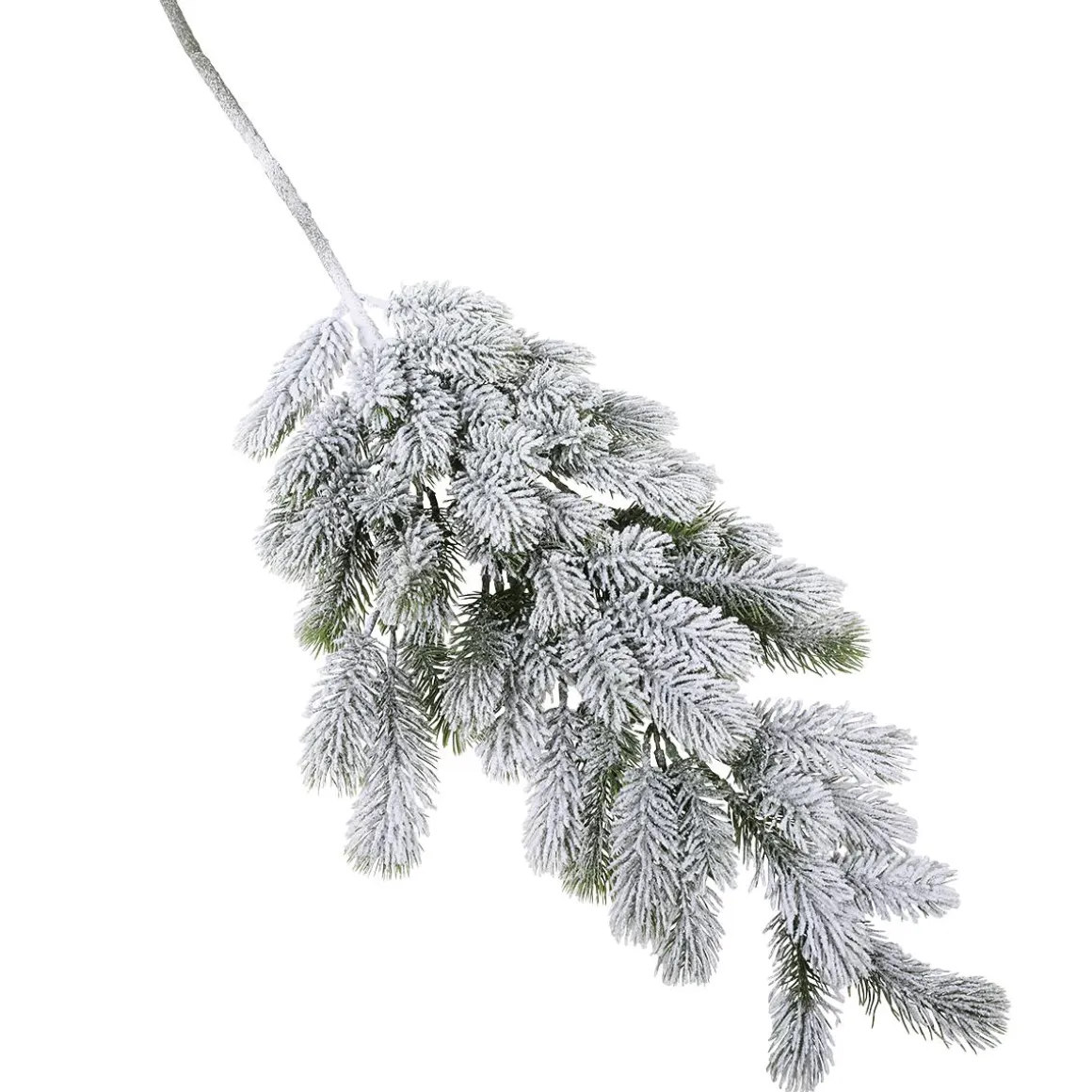 Künstlicher Tannenzweig Beschneit, 110 Cm Lang