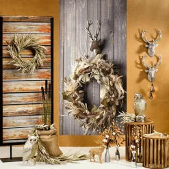 Künstlicher Weiden-Zweig Mit Langen Blättern 2 Stück, 62 Cm Hellgrün