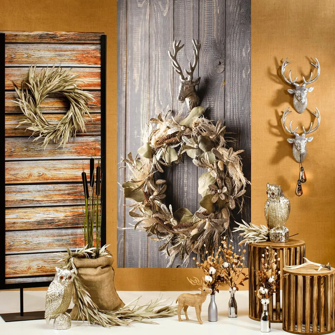 Künstlicher Weiden-Zweig Mit Langen Blättern 2 Stück, 62 Cm Hellgrün