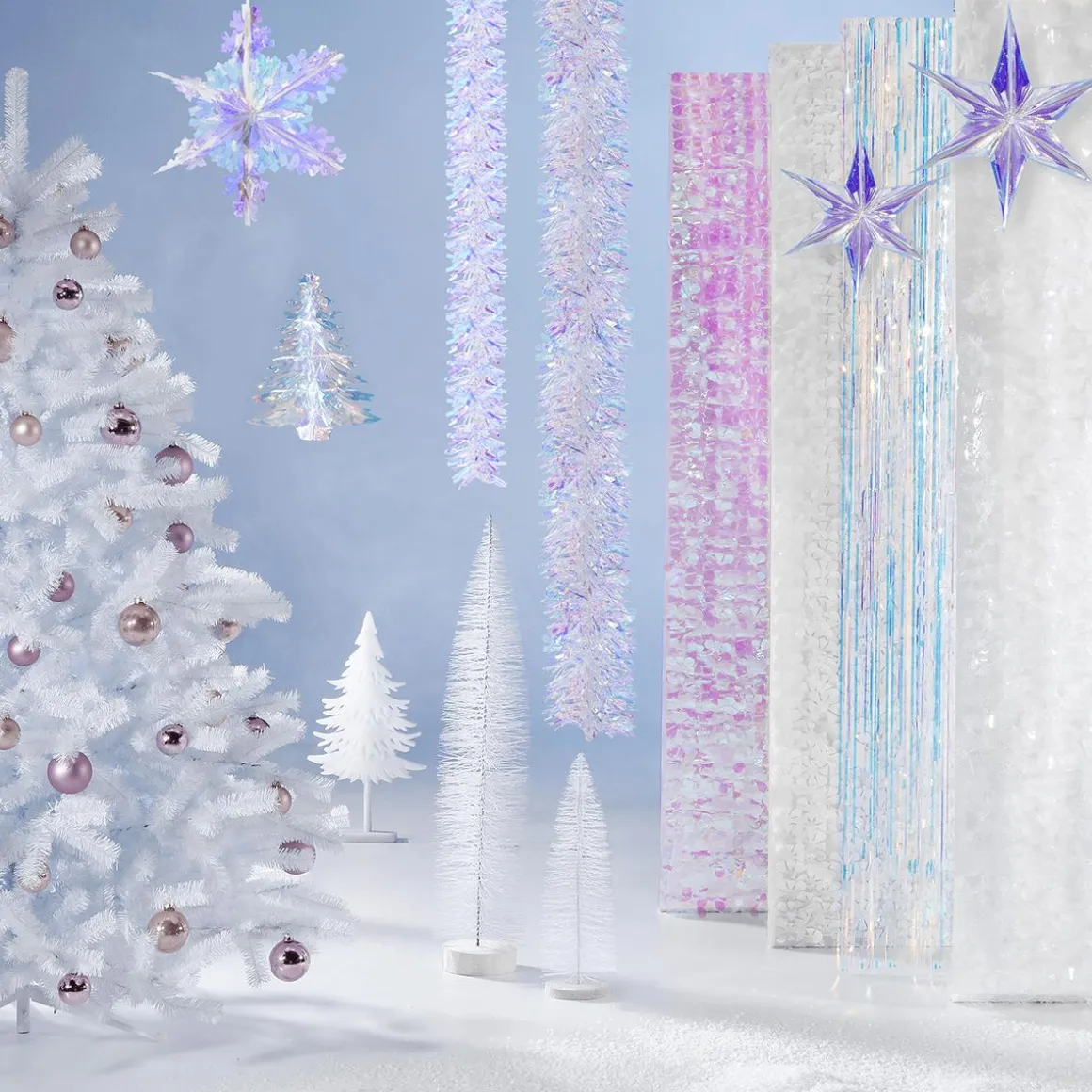 Künstlicher Weihnachtsbaum Aus Weißem Luvi, B1