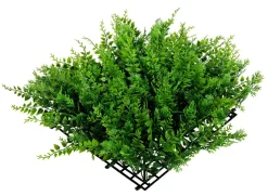 Künstliches Premium Farn-Eukalyptus-Paneel, 25 X 25 Cm