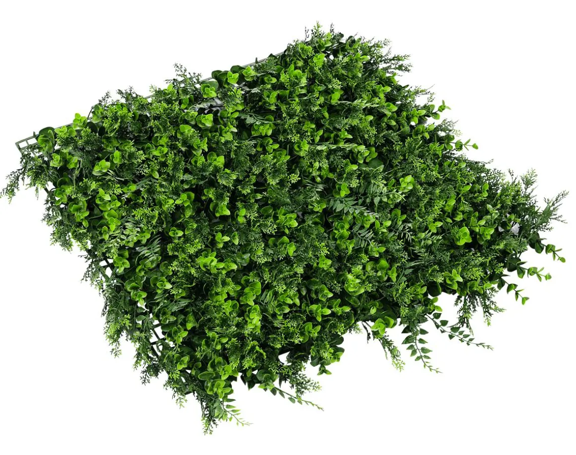 Künstliches Premium Farn-Eukalyptus-Paneel, 50 X 50 Cm