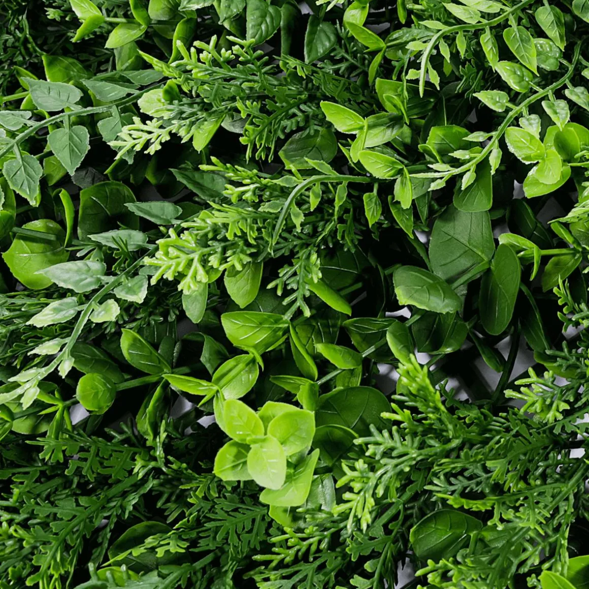 Künstliches Premium Farn-Eukalyptus-Paneel, 50 X 50 Cm