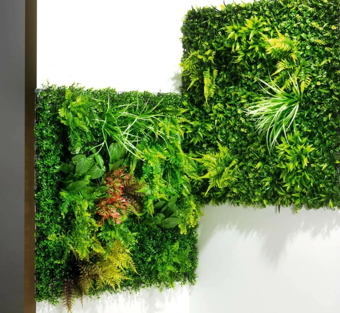 Künstliches Wand-Paneel Gras Mix, 1 X 1 M