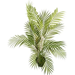 Kunstpalme Areca Im Topf, 80 Cm