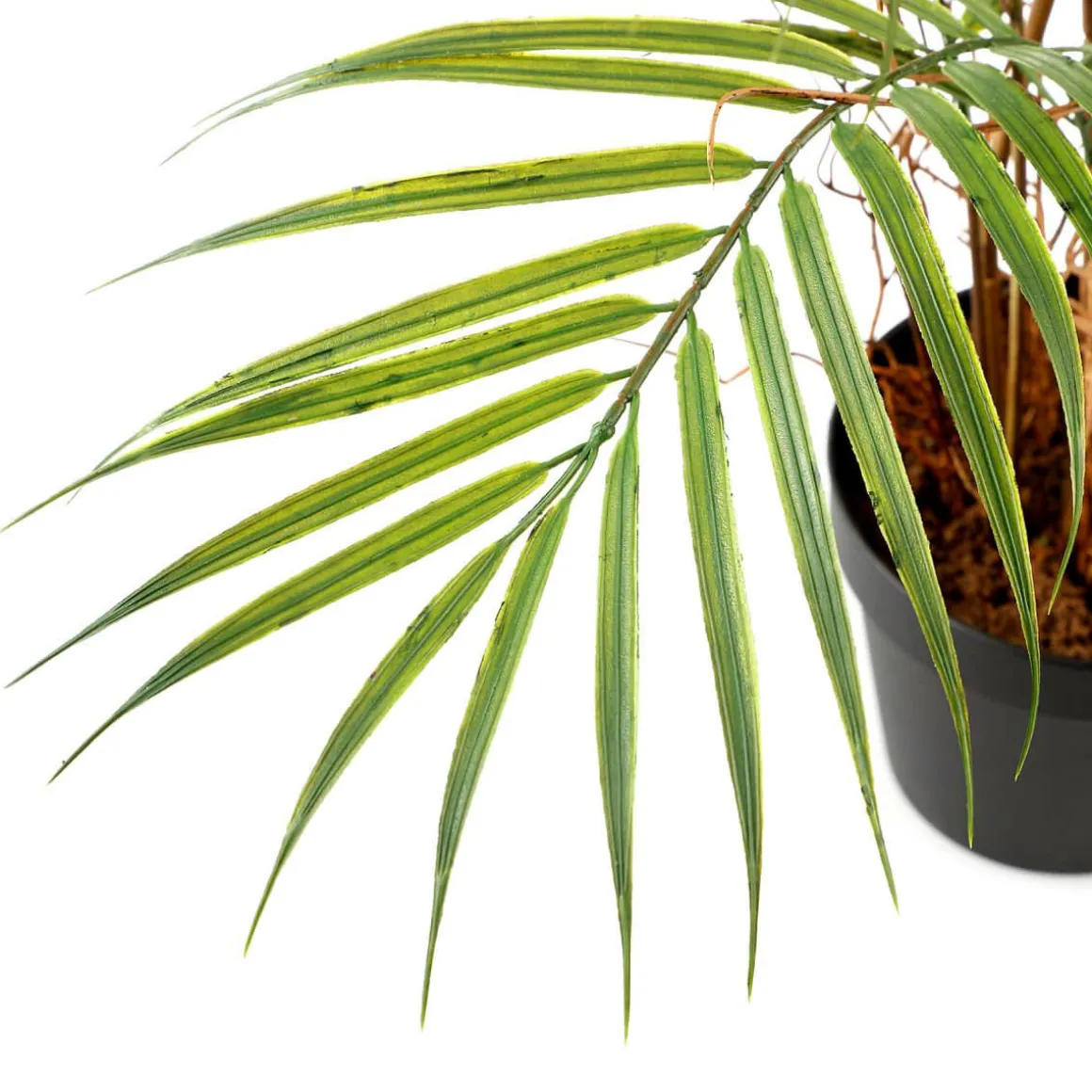 Kunstpalme Areca Im Topf, 80 Cm