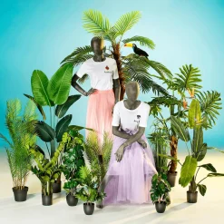 Kunstpalme Areca Im Topf, 80 Cm