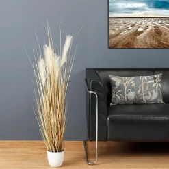 Kunstpflanze Schilfgras Im Topf, 110 Cm