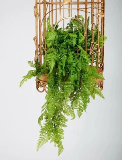 Kunstpflanzenhänger Frauenfarn, 119 Cm