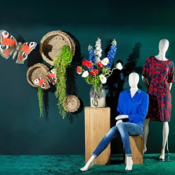 Kunstpflanzenhänger Herzblatt, 68 Cm