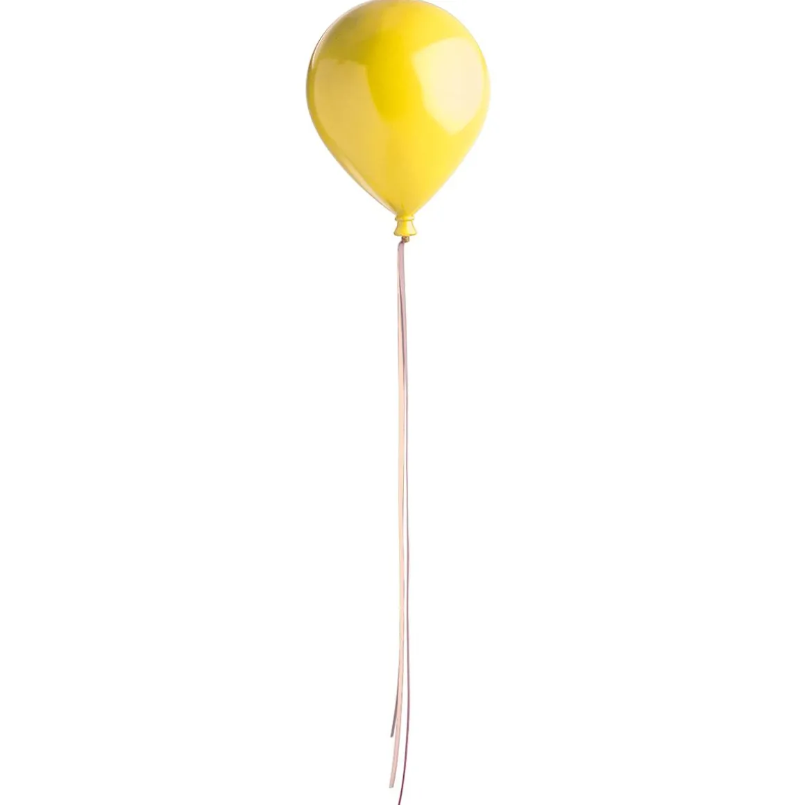 Kunststoff-Ballon Gelb 28 Cm Ø