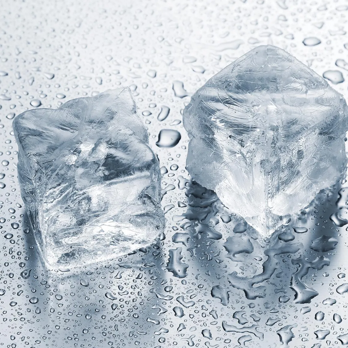 Kunststoff-Eiswürfel Lebensmittelecht, 12 Stück