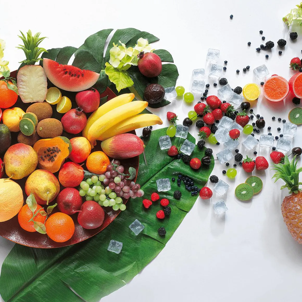 Kunststoff-Eiswürfel Lebensmittelecht, 12 Stück