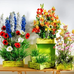 Kunstzweig Bouvardia 85 Cm Gelb