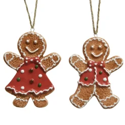 Lebkuchen-Hänger 2tlg. Set 9 Cm