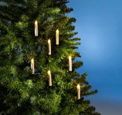 LED Deko Kerzen Warmweiß 10 Cm