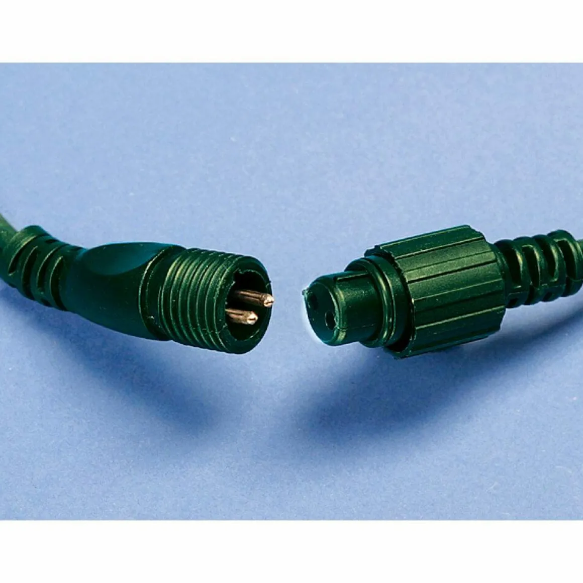 LED Eiszapfen-Tannengirlande Beschneit, 270 Cm