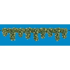 LED Eiszapfen-Tannengirlande Für Außen, 270 Cm