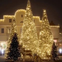 LED Kupplungslichterkette Für Außen IP67, 24 M Ohne Zuleitung, Warmweiß