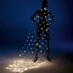 LED Lichternetz Für Außen, 240 Cm, Grün