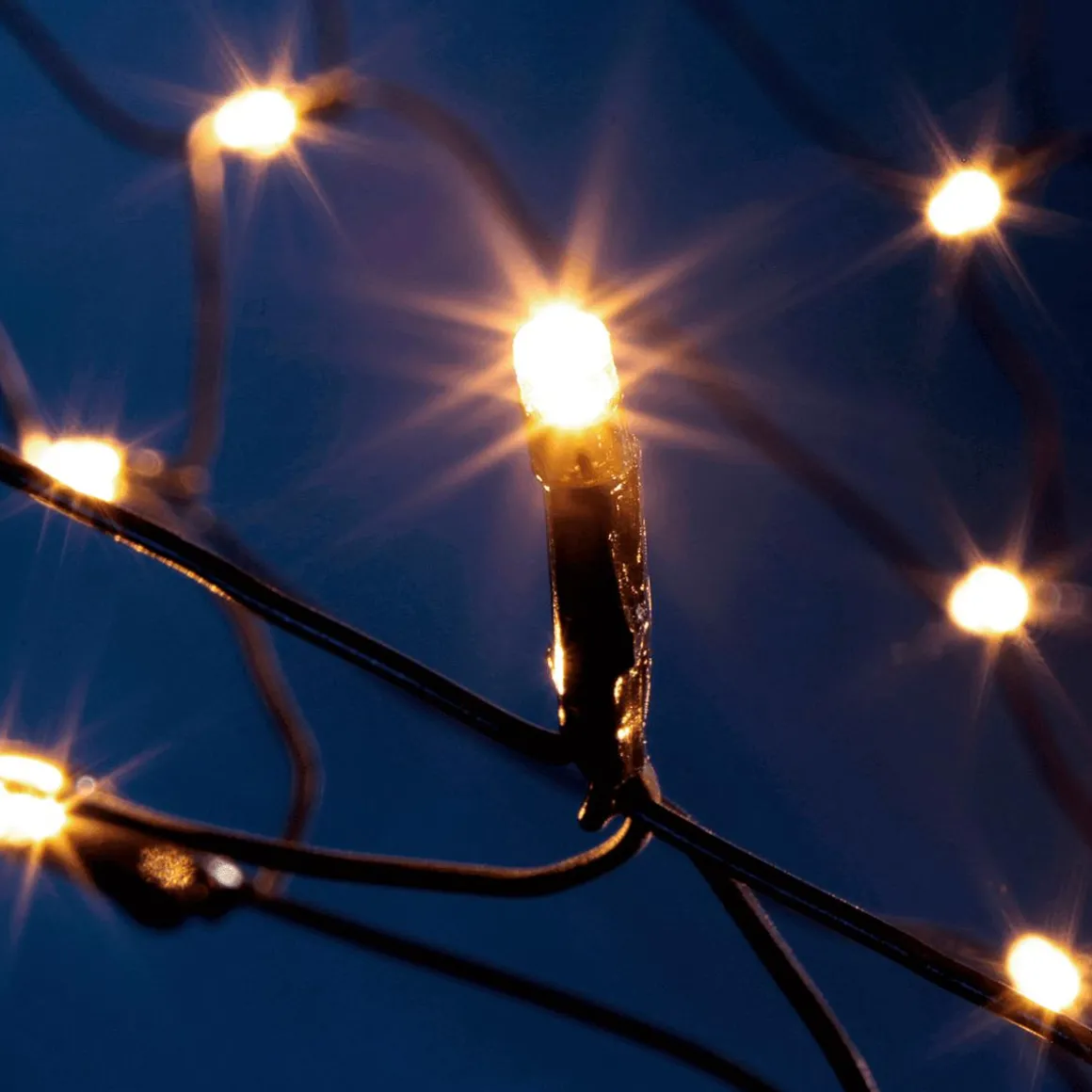 LED Lichternetz Für Außen, 240 Cm, Grün