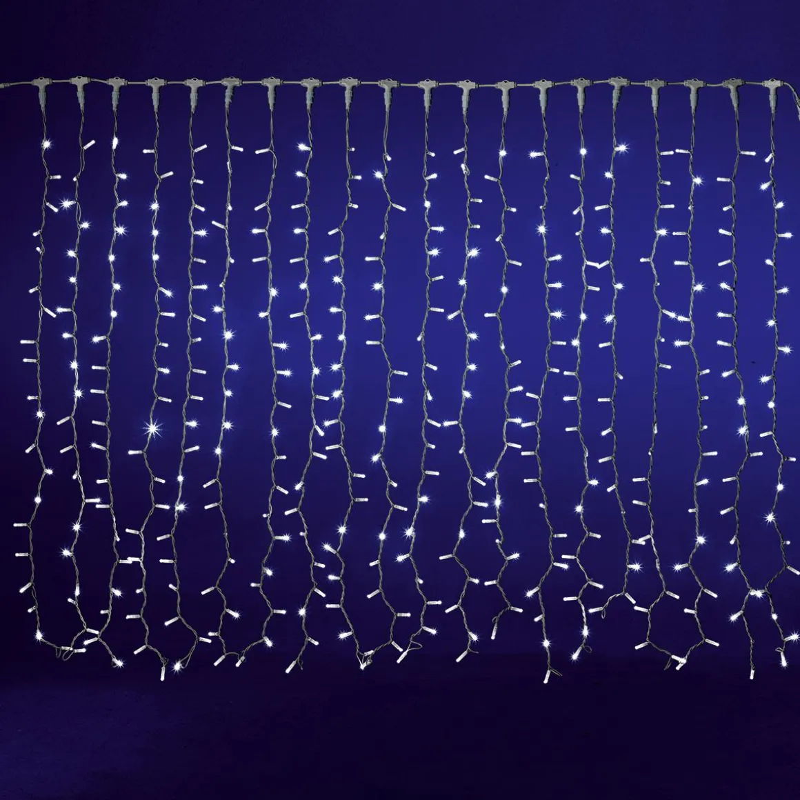 LED Lichtervorhang Für Außen, 400 LED, 200 Cm