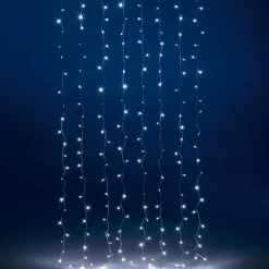 LED Lichtvorhang Blinkend Für Außen, 100 Cm