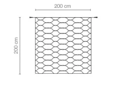 LED Profi Lichternetz System IP67, 200 Cm Ohne Zuleitung