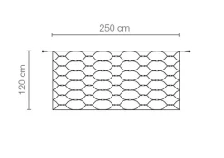 LED Profi Lichternetz System IP20, 250 Cm Ohne Zuleitung, Klar