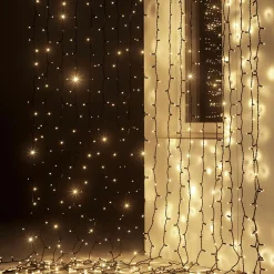 LED Profi Lichtvorhang System IP67, 500 Cm Ohne Zuleitung, Schwarz