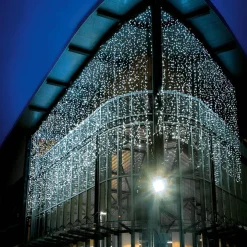 LED Profi Lichtvorhang System IP67, 700 Cm Ohne Zuleitung, Schwarz