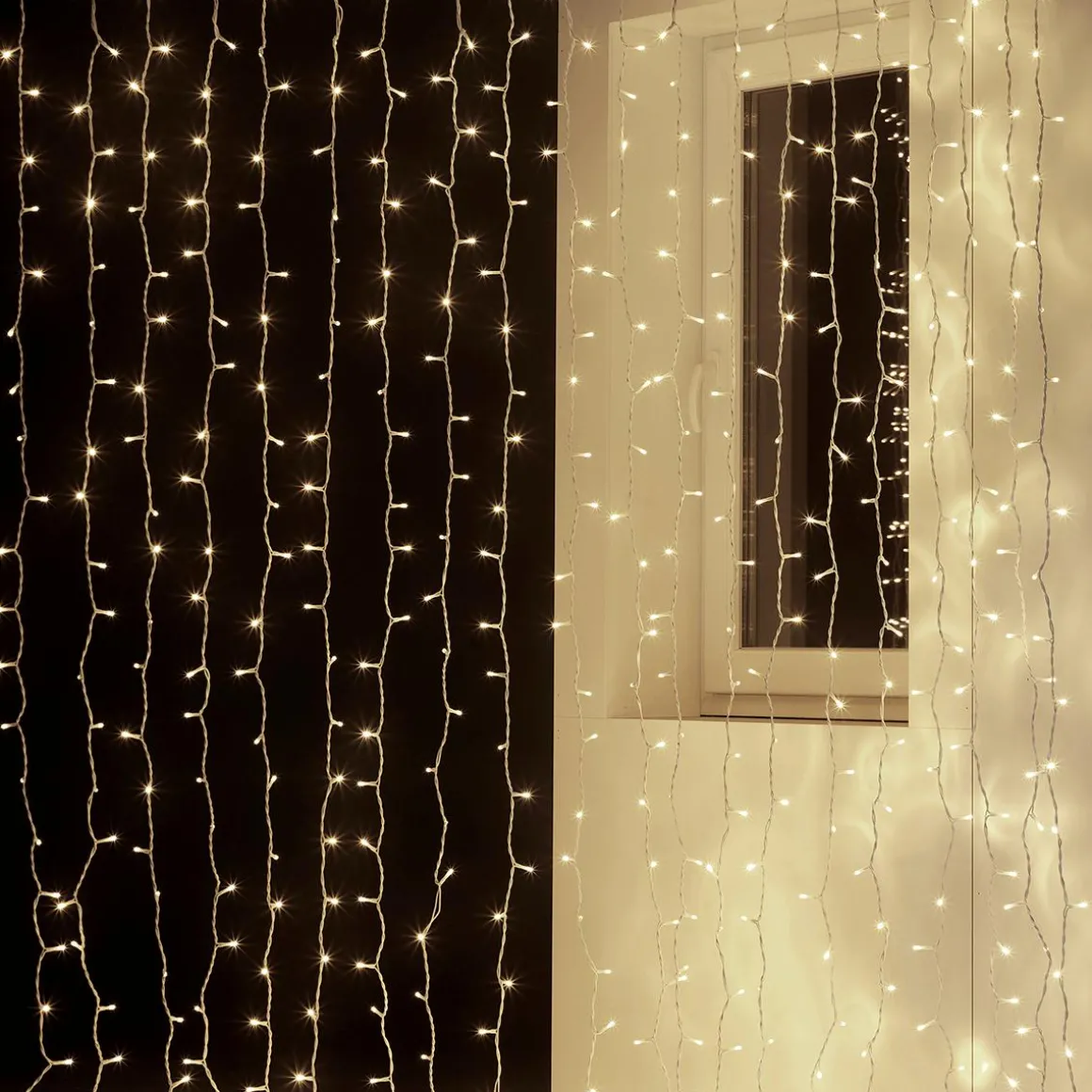 LED Profi Lichtvorhang System IP20, 500 Cm Ohne Zuleitung