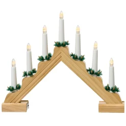 LED Schwibbogen Lichterbogen Warm Weiß