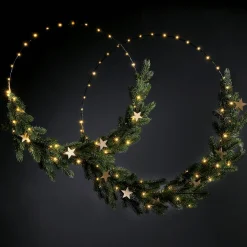 LED-Dekoringe Mit Batterie 55/65 Cm Ø