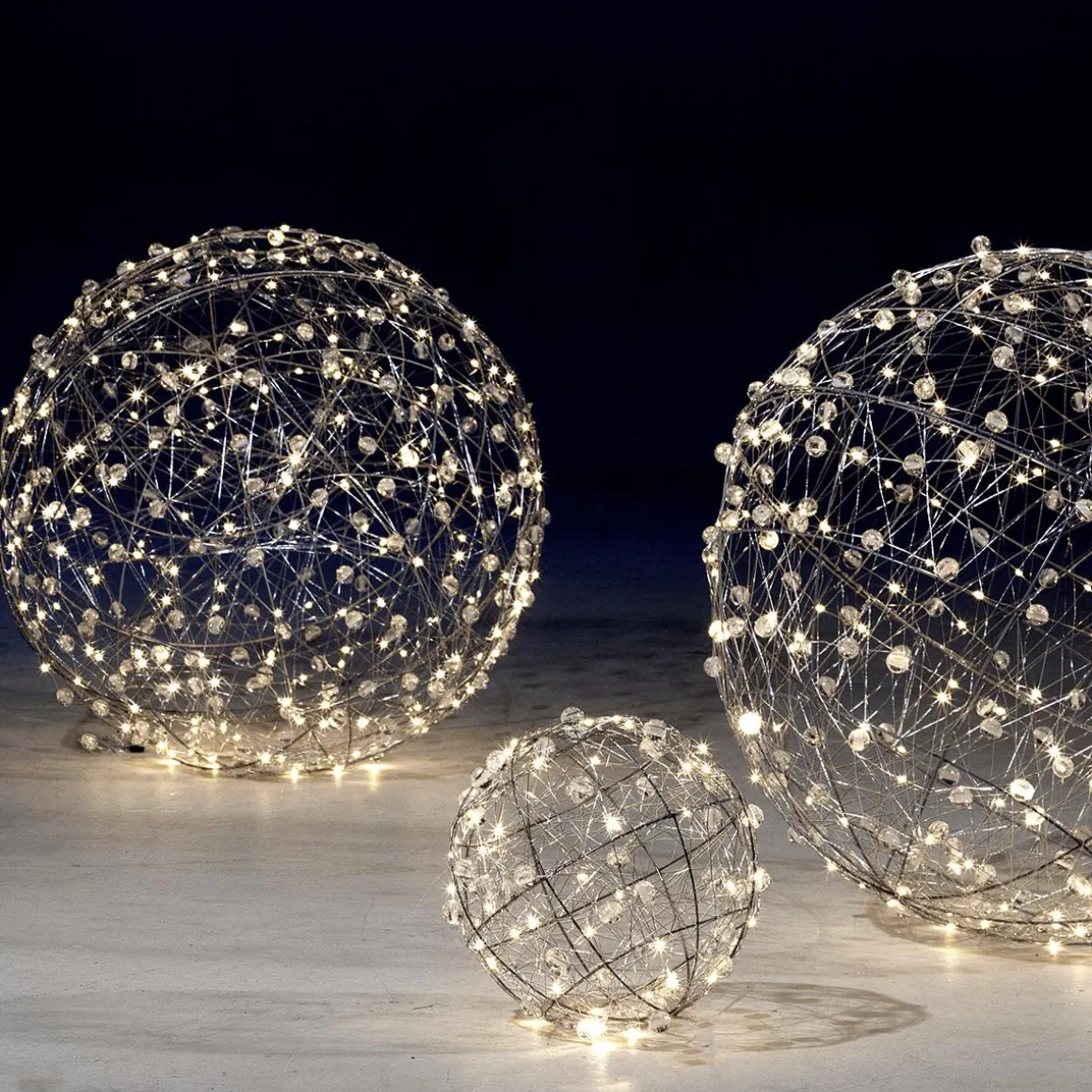 LED-Draht-Leuchtkugel 45 Cm Ø