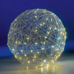 LED-Draht-Leuchtkugel Blinkend 60 Cm Ø