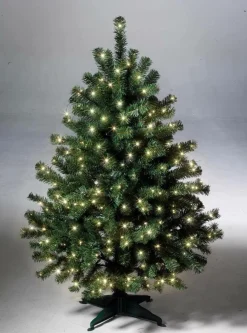 LED-Draht-Lichterkette Für Weihnachtsbäume, 4 Stränge à 4 M