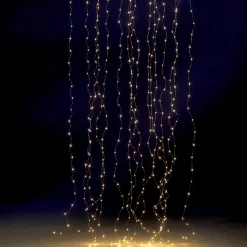 LED-Draht-Lichtvorhang Für Außen, 240 Cm