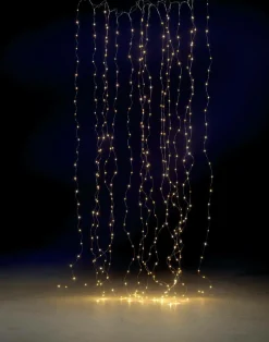 LED-Draht-Lichtvorhang Für Außen, 240 Cm