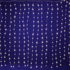 LED-Draht-Lichtvorhang Für Außen, 150 Cm