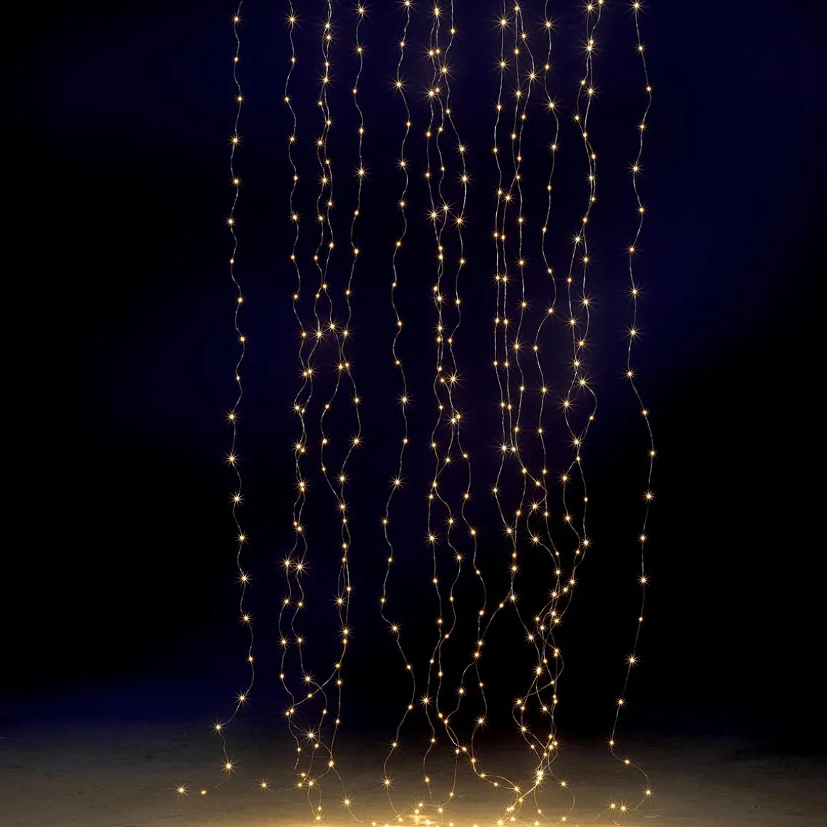 LED-Draht-Lichtvorhang Für Außen, 300 Cm