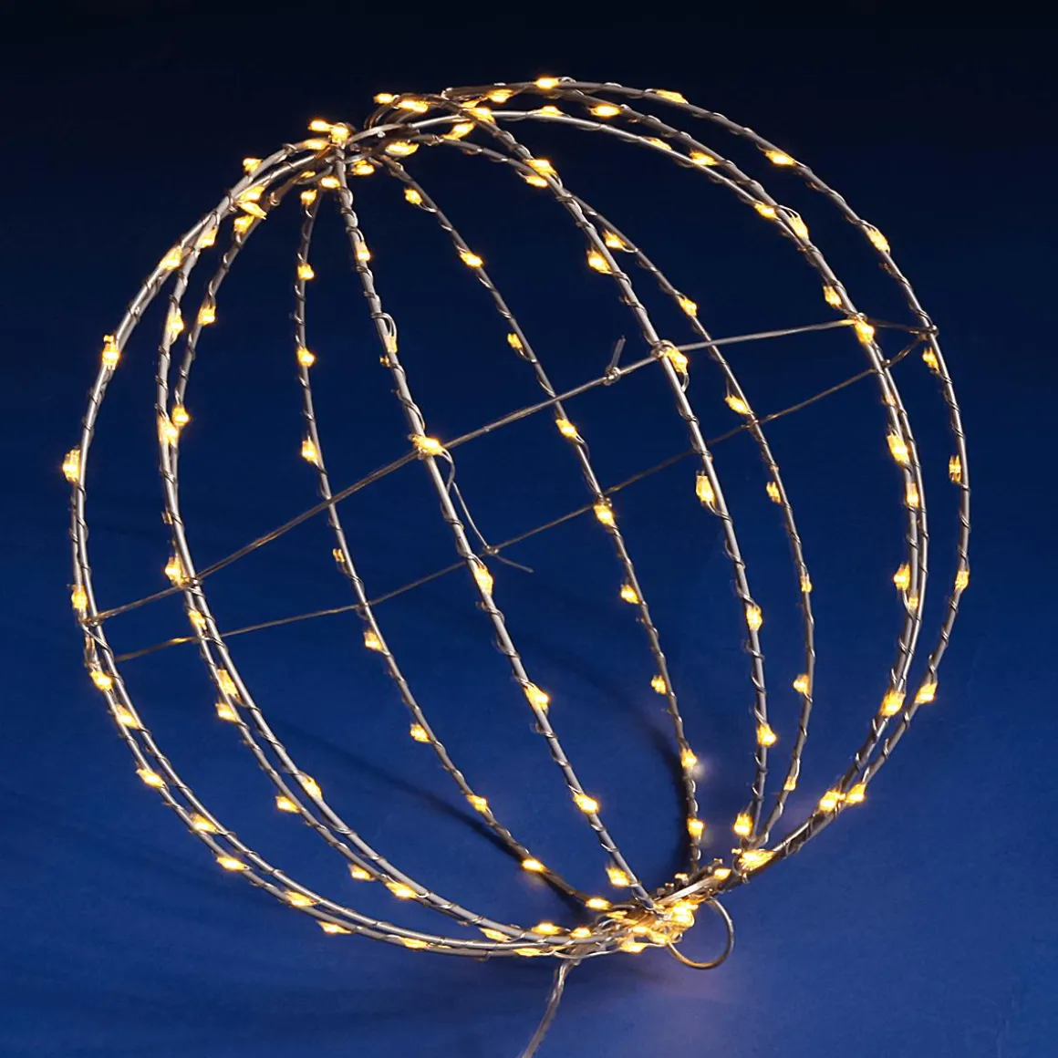 LED-Leuchtkugel Für Außen, LED Warm - Weiß, 30 Cm Ø