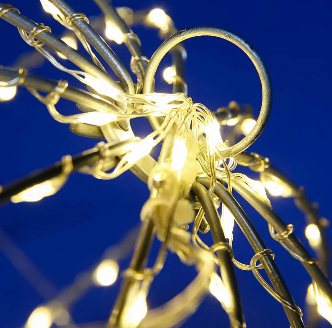 LED-Leuchtkugel Für Außen, LED Warm - Weiß, 30 Cm Ø