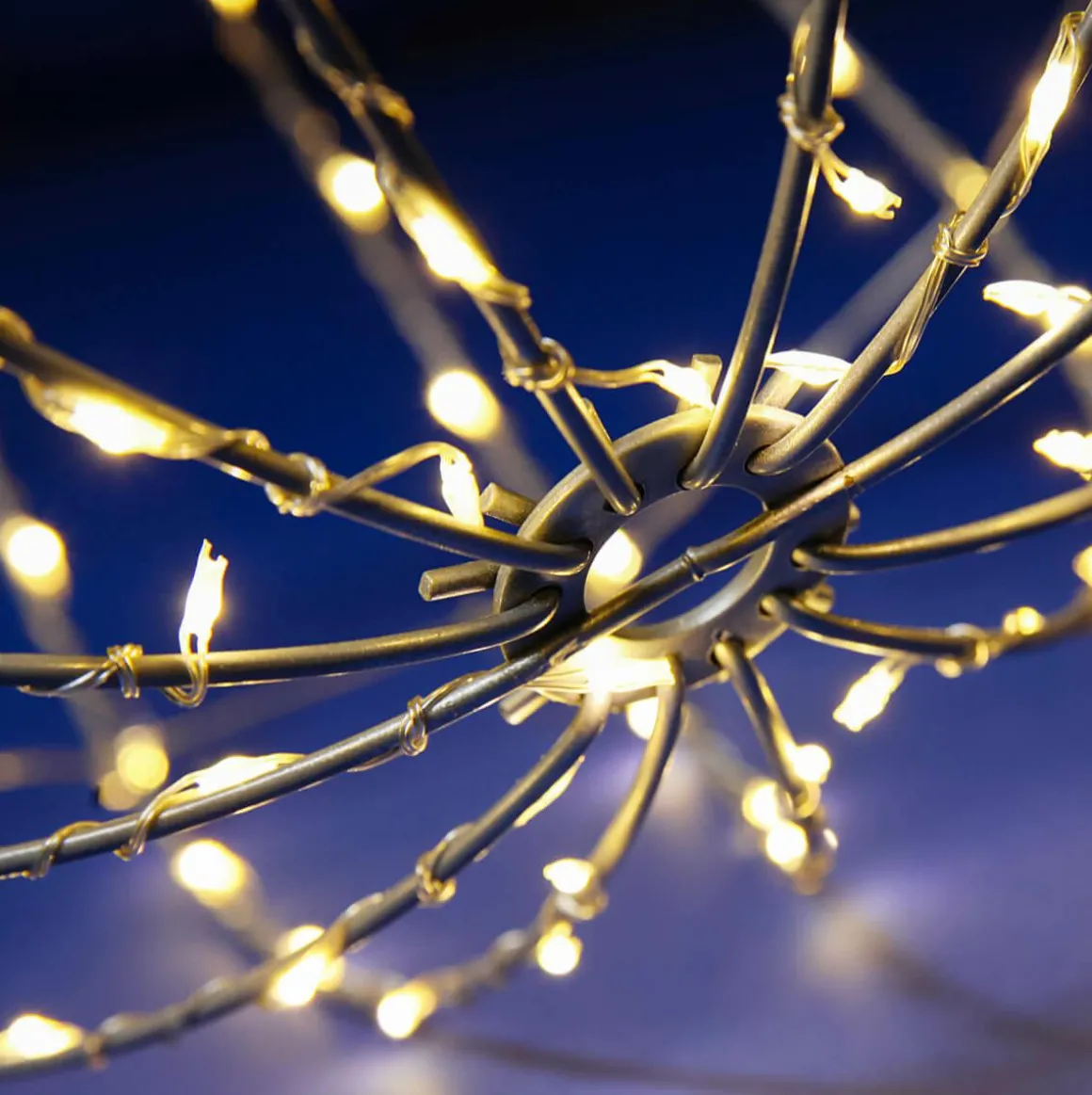 LED-Leuchtkugel Für Außen, LED Warm - Weiß, 30 Cm Ø