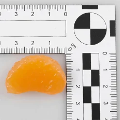 Mandarinenviertel Lebensmittel-Attrappe, Pack à 6 Stück