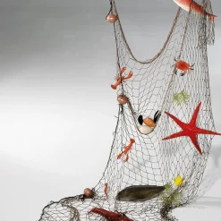 Maritimes Fischernetz Mit Meerestieren